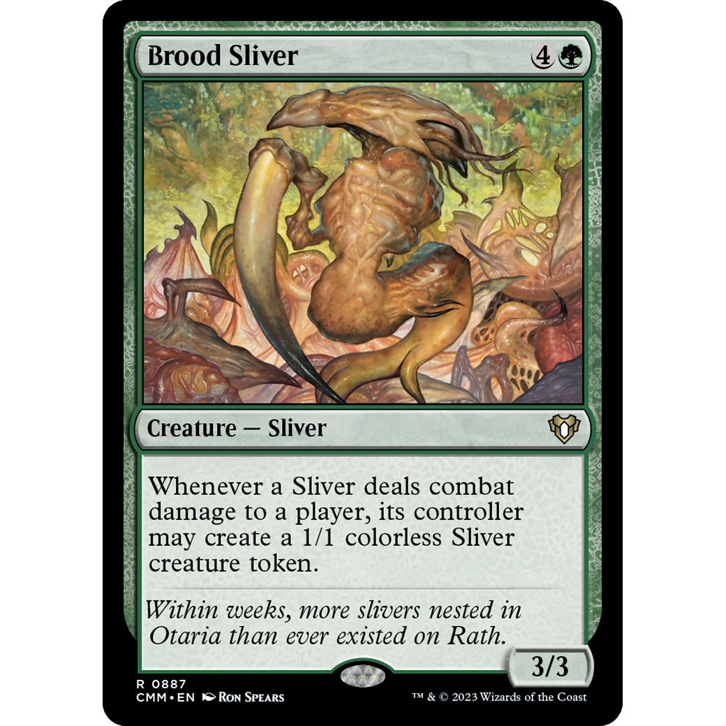 Brood Sliver (CMM-887) - Commander Masters
