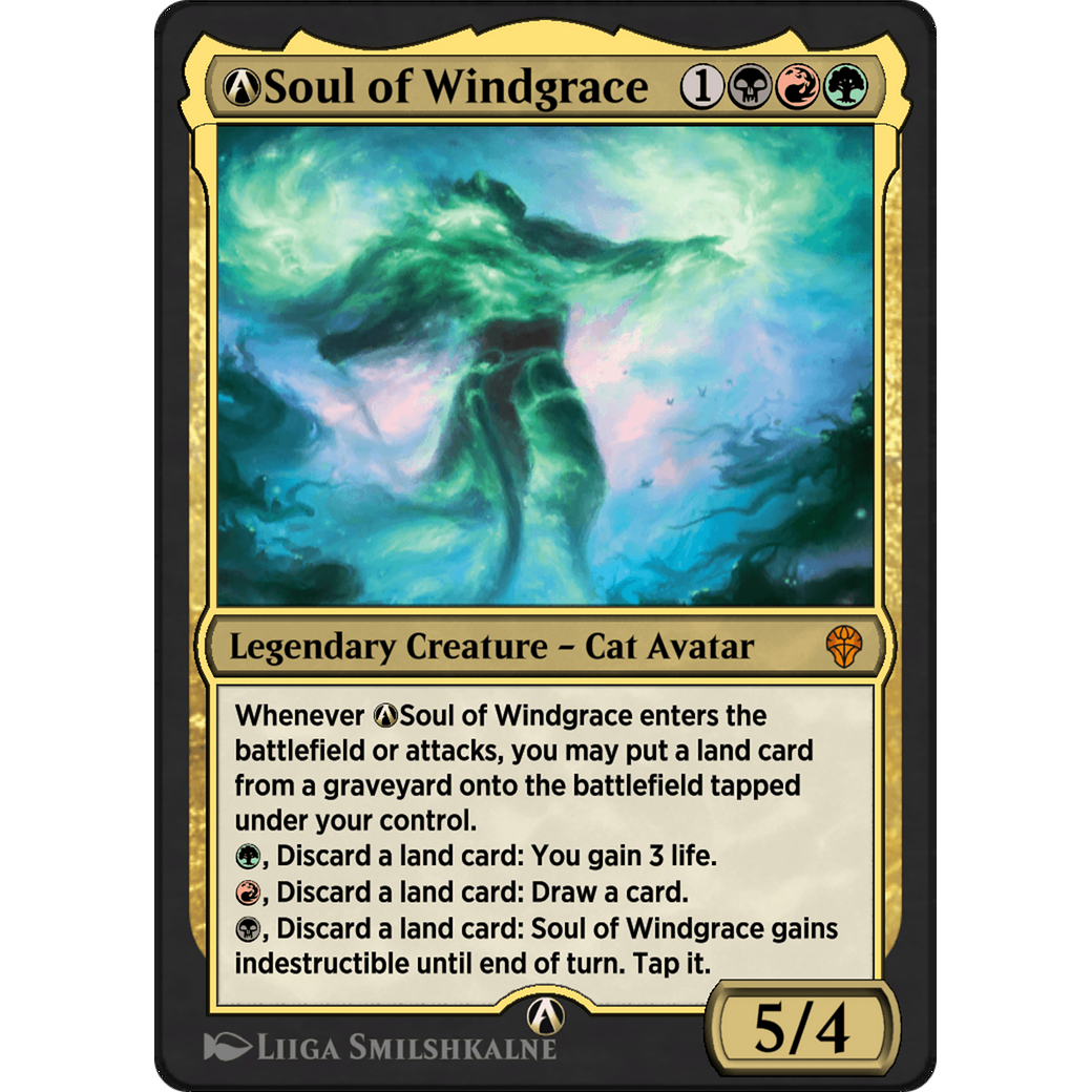 A-Soul of Windgrace (DMU-A-220) - Dominaria United