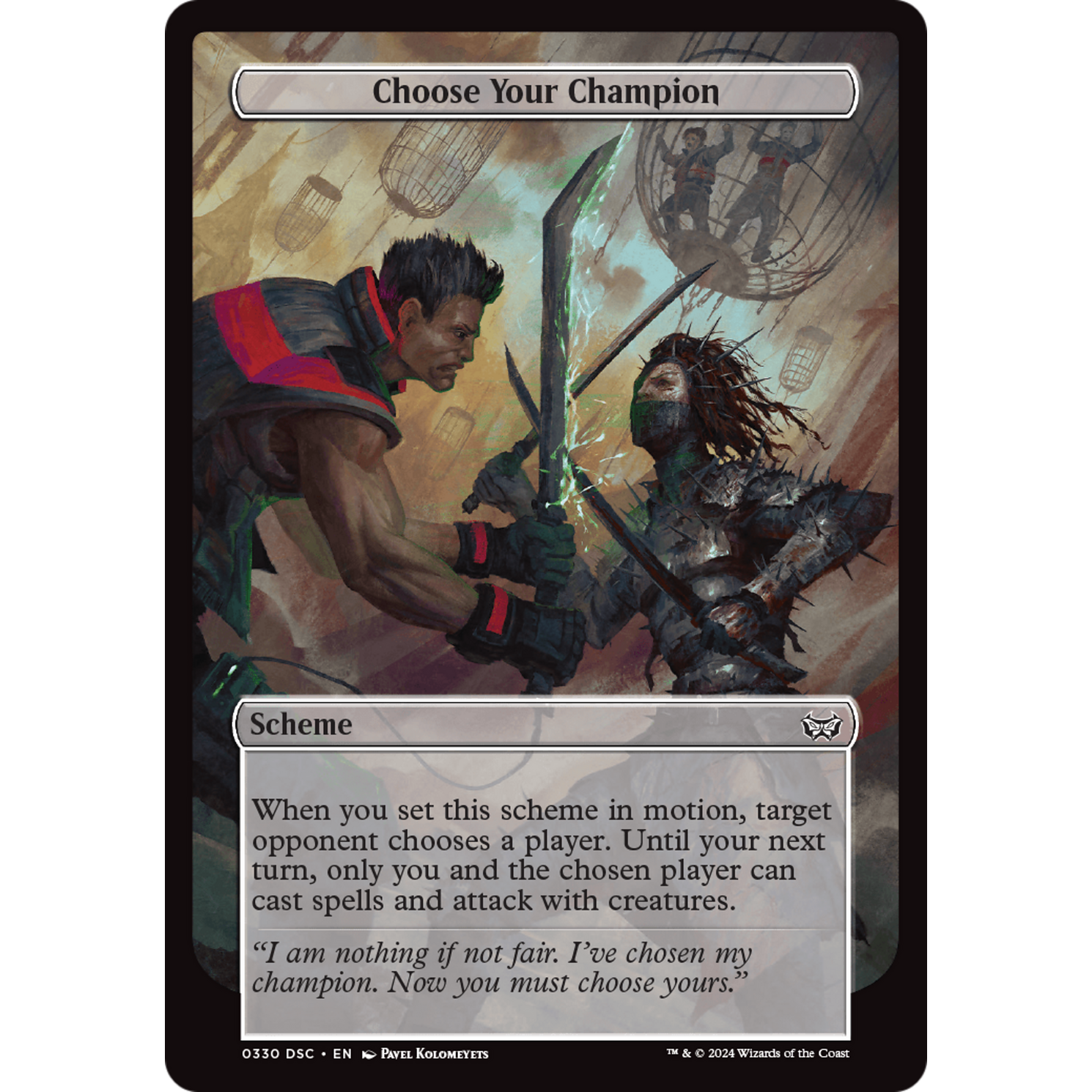 Choose Your Champion (A:DSC-330) - Duskmourn: House of Horror Commander
