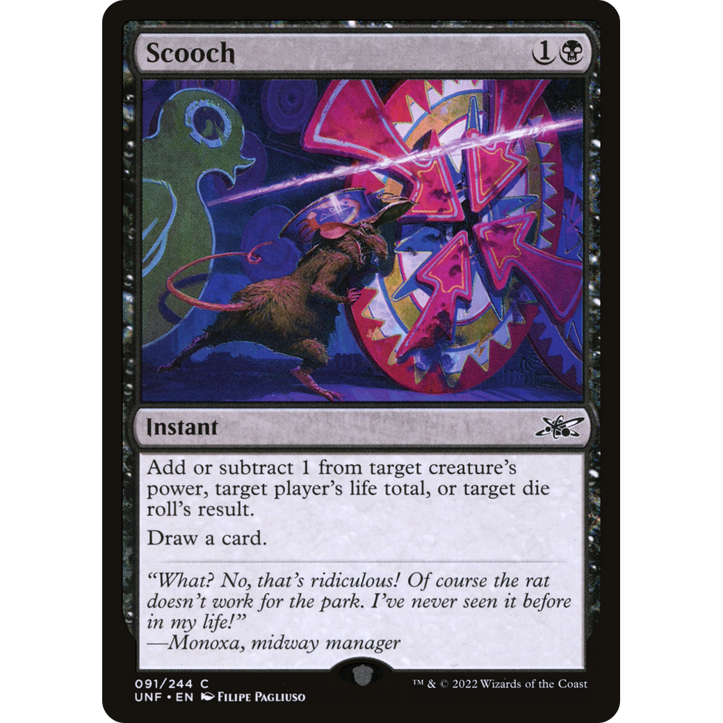 Scooch (UNF-091) - Unfinity Foil