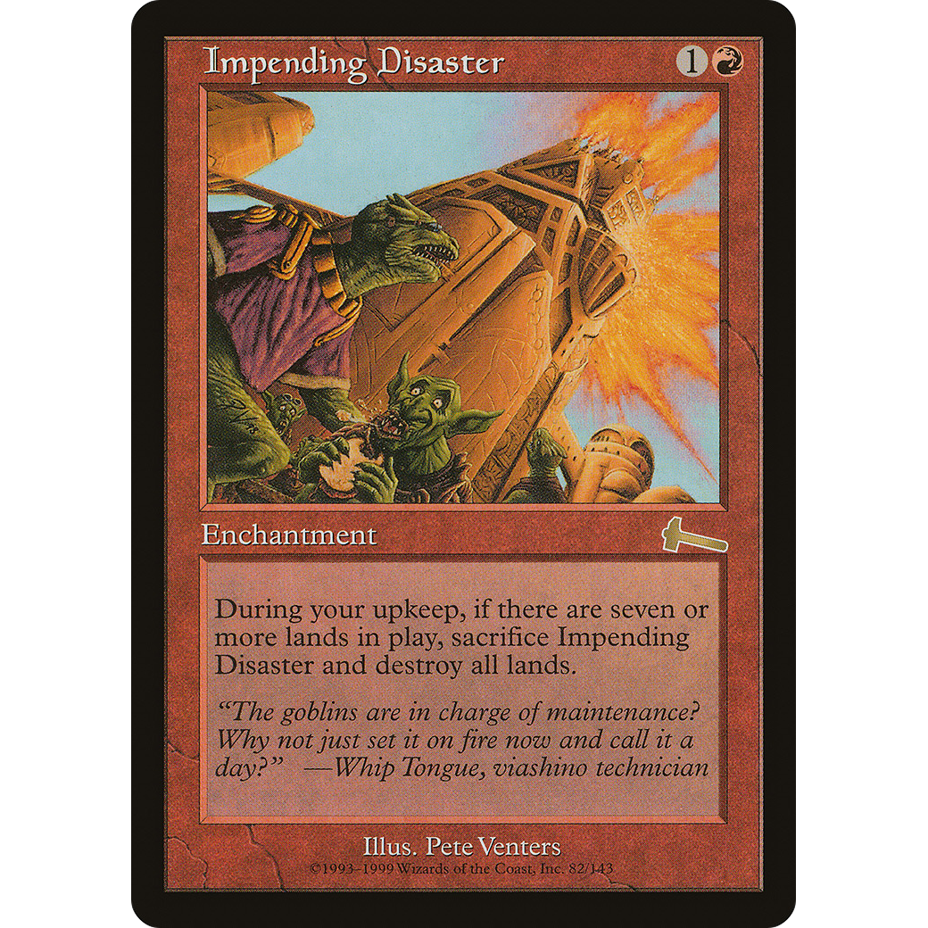 Impending Disaster (ULG-082) - Urza's Legacy Foil