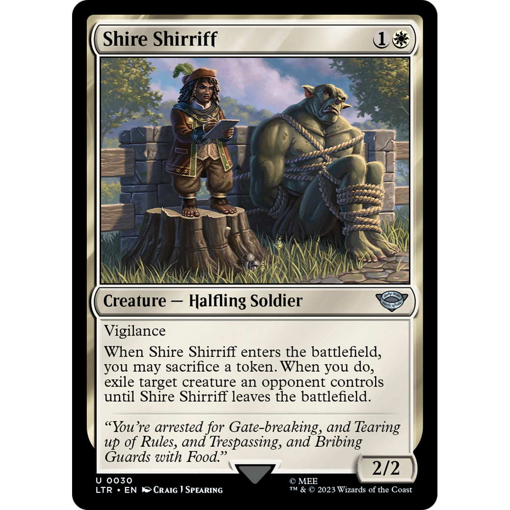 Shire Shirriff (LTR-030) - The Lord of the Rings: Tales of Middle-earth