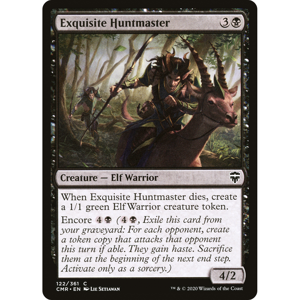 Exquisite Huntmaster (CMR-122) - Commander Legends