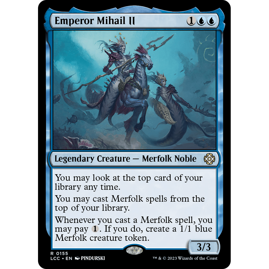 Emperor Mihail II (LCC-155) - The Lost Caverns of Ixalan Commander