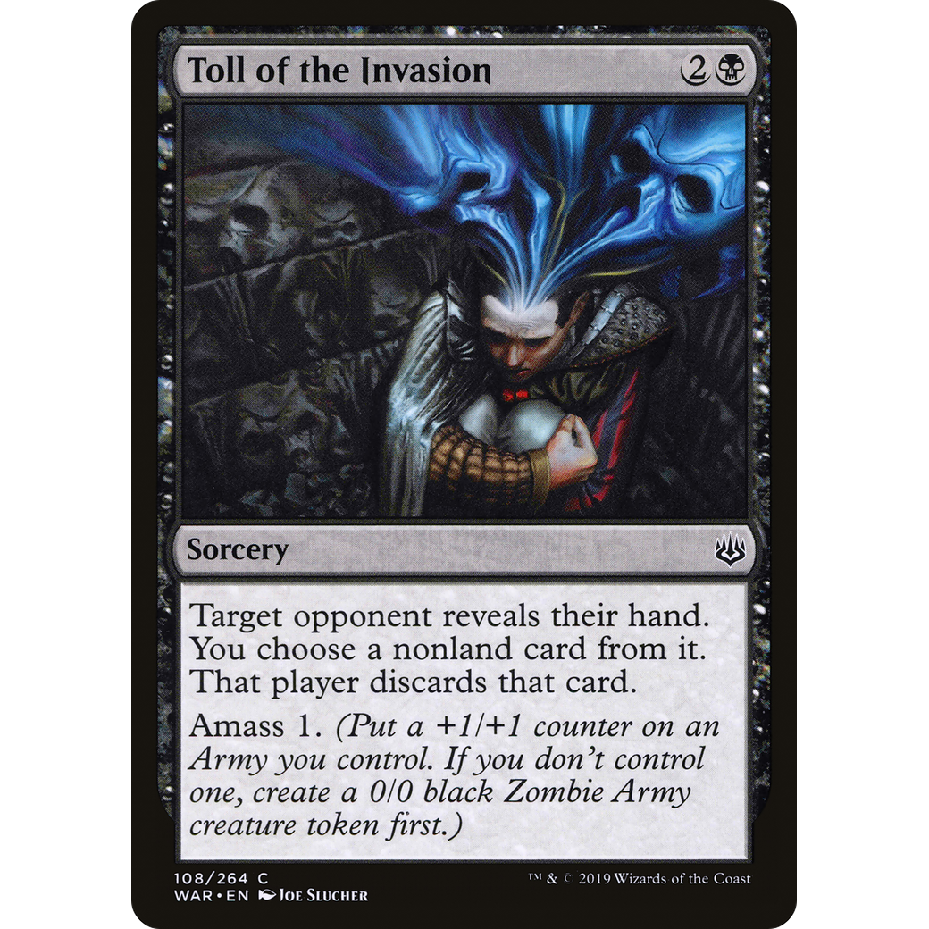 Toll of the Invasion (WAR-108) - War of the Spark