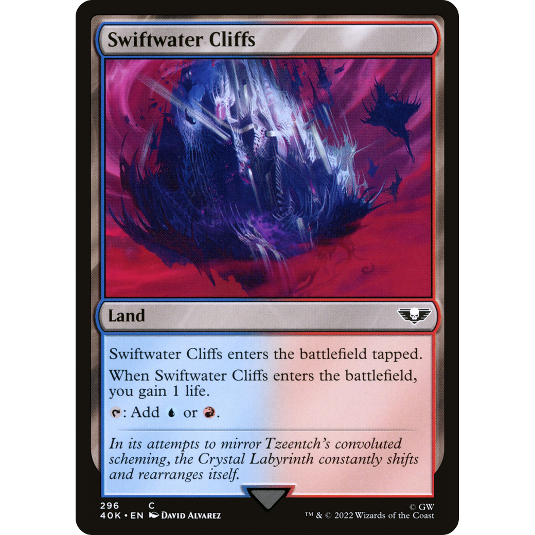 Swiftwater Cliffs (40K-296) - Warhammer 40,000 Commander