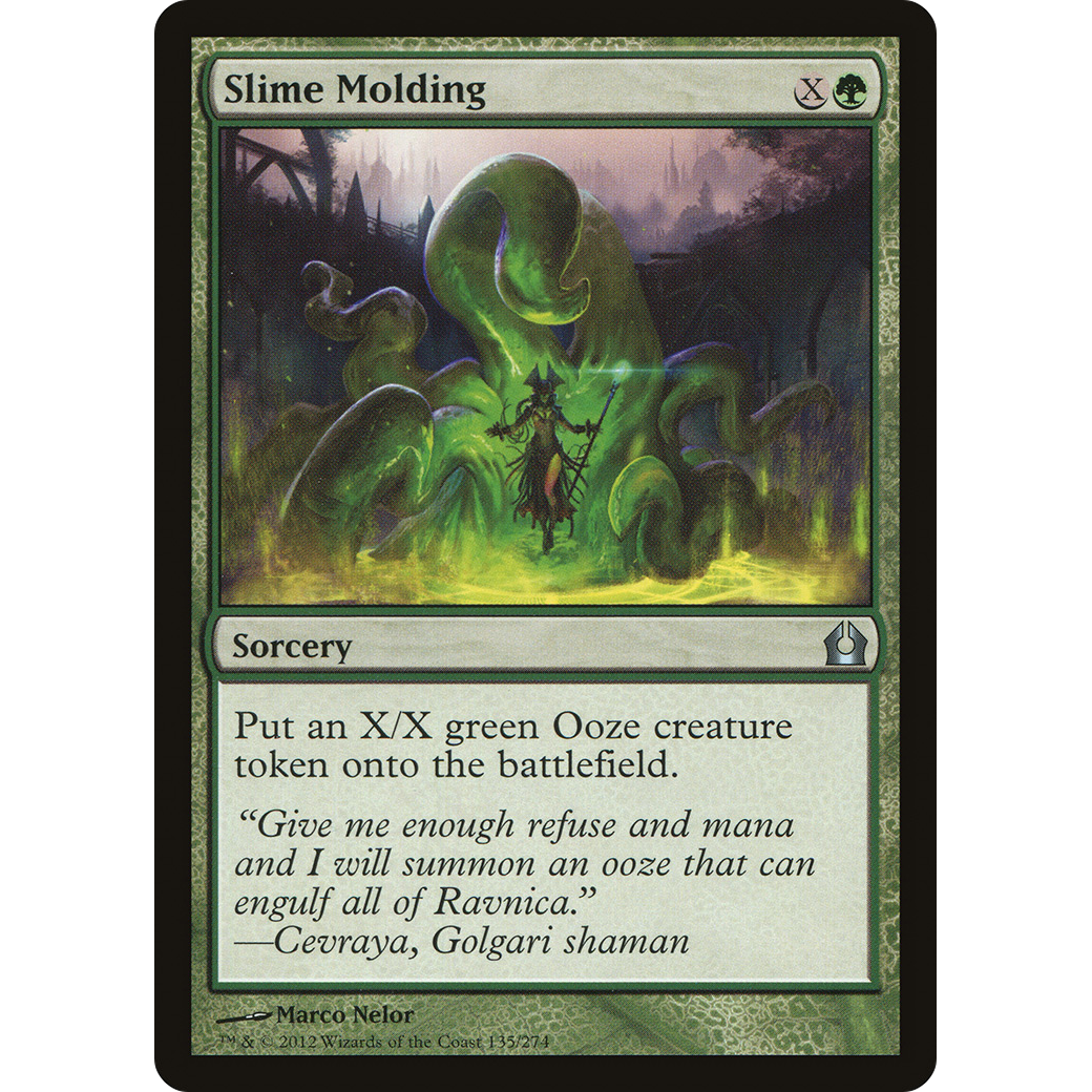 Slime Molding (RTR-135) - Return to Ravnica Foil