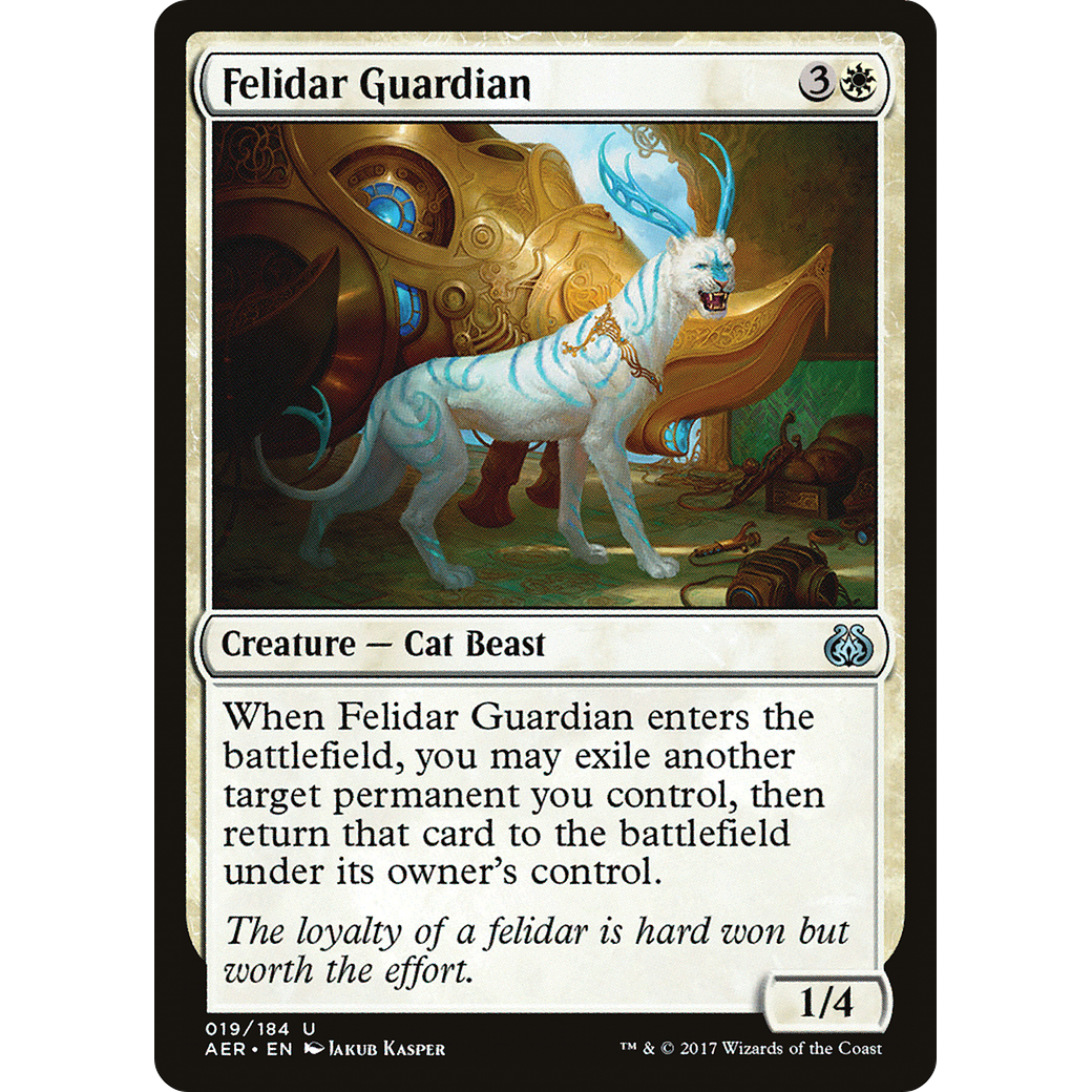 Felidar Guardian (AER-019) - Aether Revolt Foil