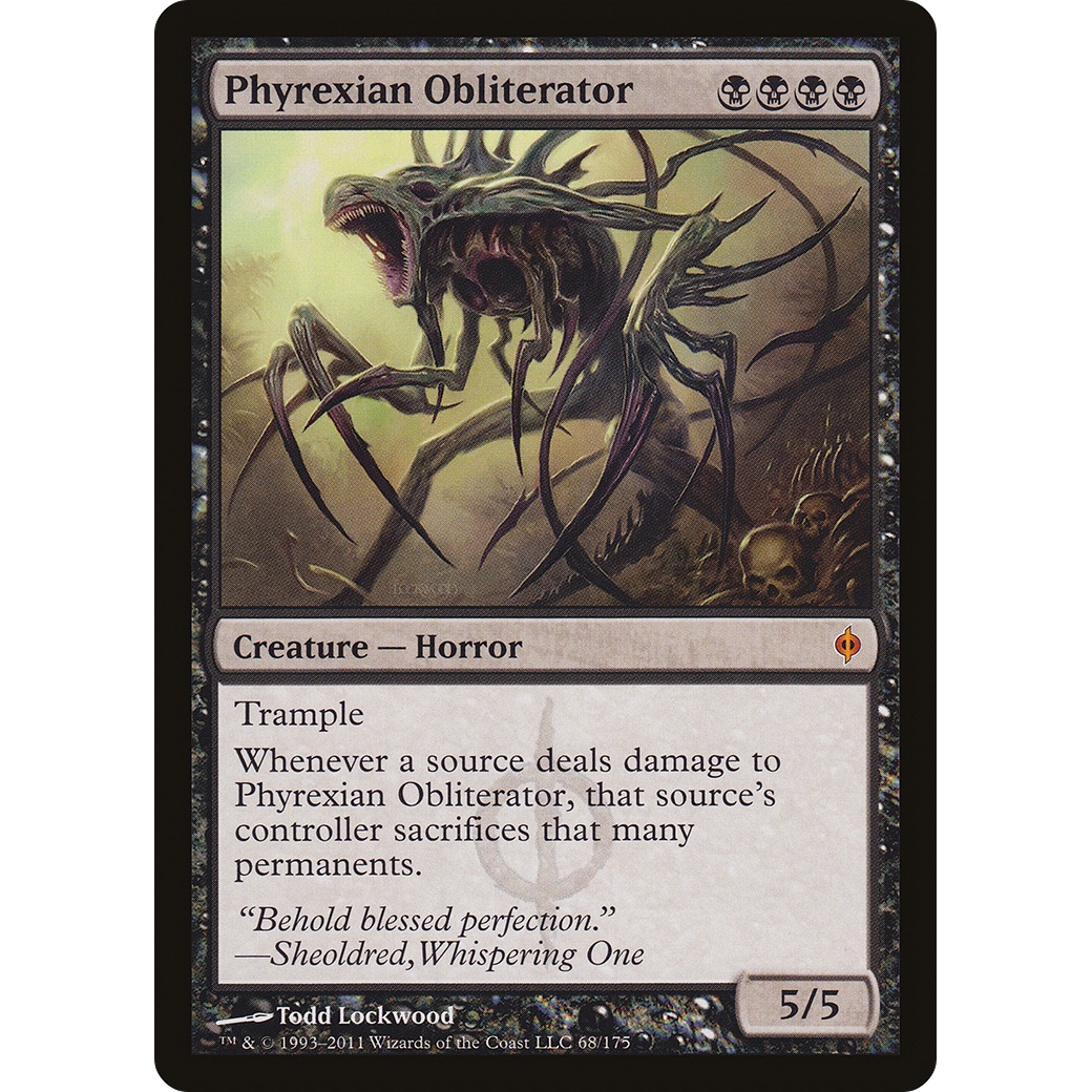 Phyrexian Obliterator (NPH-068) - New Phyrexia Foil