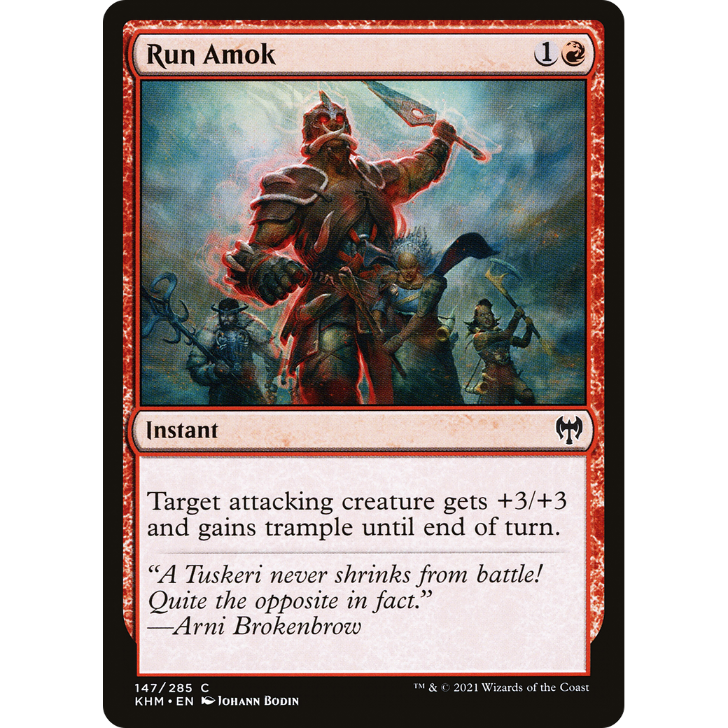 Run Amok (KHM-147) - Kaldheim