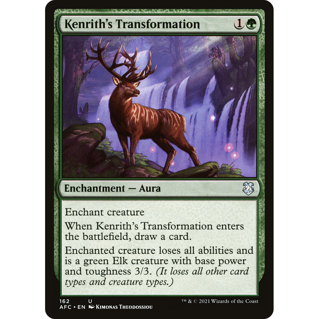 Kenrith's Transformation (AFC-162) - Forgotten Realms Commander
