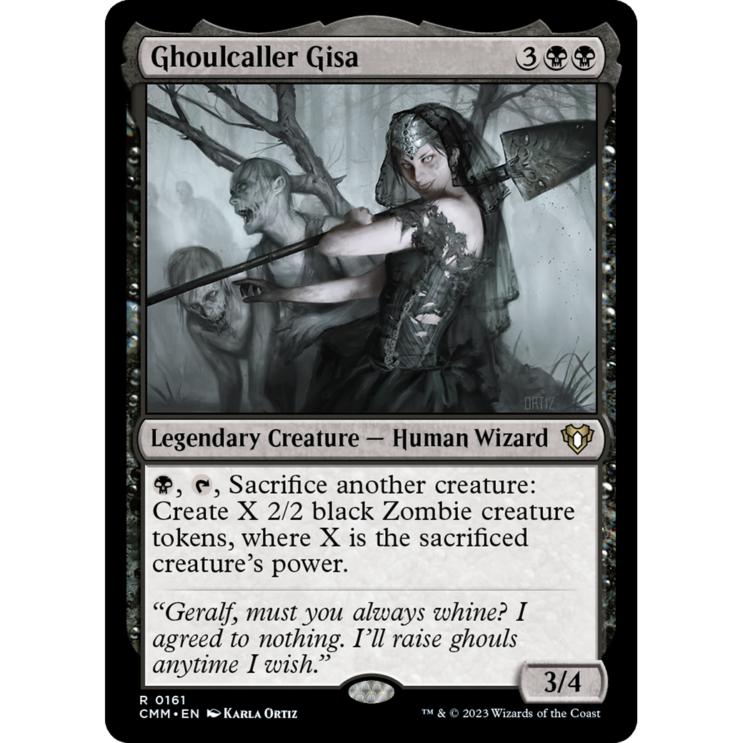 Ghoulcaller Gisa (CMM-161) - Commander Masters