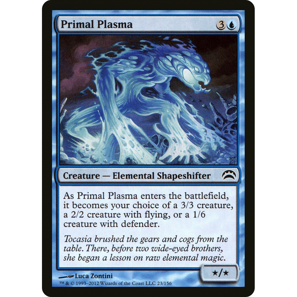 Primal Plasma (PC2-023) - Planechase 2012 Foil