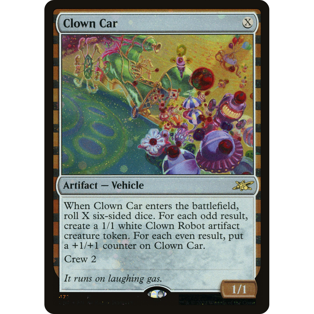Clown Car (Galaxy Foil) (UNF-472) - Unfinity Foil