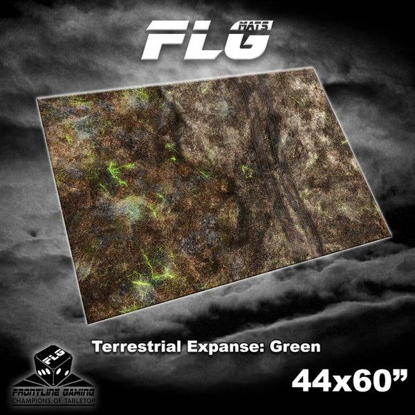 FLG Mats: Green Terrestrial Expanse - 44"x60"