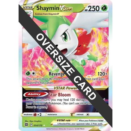 Shaymin VSTAR - 014/172 14 - Jumbo Cards Holofoil