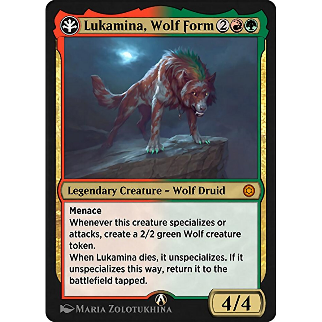 Lukamina, Wolf Form (HBG-17R) - Alchemy Horizons: Baldur's Gate