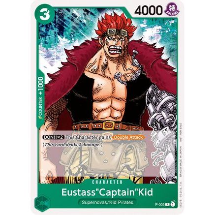 Eustass"Captain"Kid (Promotion Pack 2022) (P-003) - One Piece Promotion Cards
