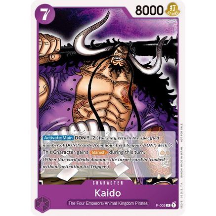 Kaido (Promotion Pack 2022) (P-005) - One Piece Promotion Cards