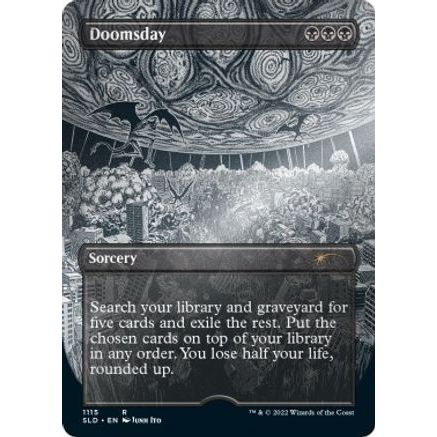 Doomsday (Borderless) (Foil Etched) (SLD-1115) - Secret Lair Drop Series Foil
