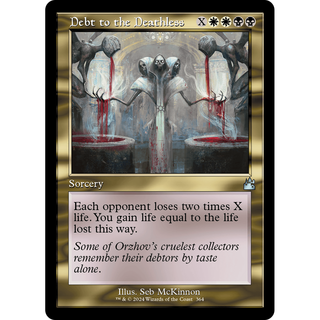 Debt to the Deathless (RVR-364) - Ravnica Remastered Foil