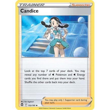 Candice 152/195 - SWSH12 Silver Tempest Reverse Holofoil