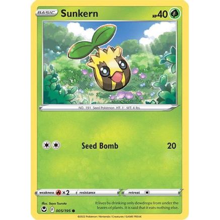 Sunkern 5/195 - SWSH12 Silver Tempest