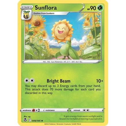 Sunflora 6/195 - SWSH12 Silver Tempest