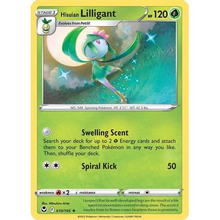 Hisuian Lilligant 10/195 - SWSH12 Silver Tempest