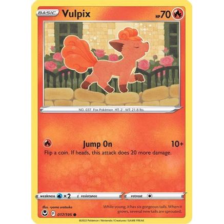 Vulpix 17/195 - SWSH12 Silver Tempest