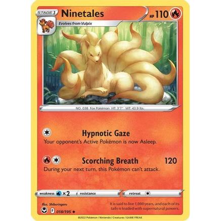 Ninetales 18/195 - SWSH12 Silver Tempest