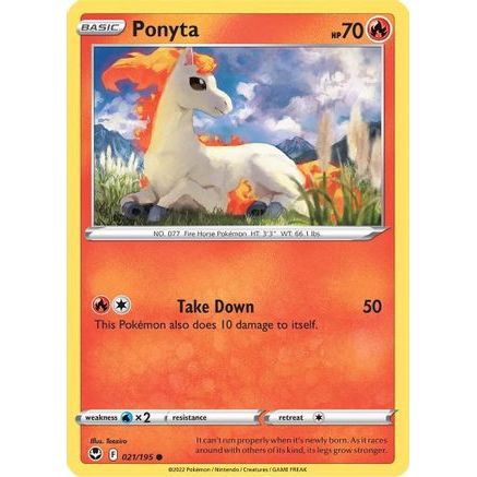 Ponyta 21/195 - SWSH12 Silver Tempest