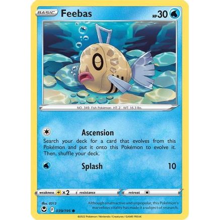 Feebas 39/195 - SWSH12 Silver Tempest Reverse Holofoil