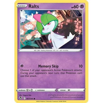 Ralts 67/195 - SWSH12 Silver Tempest