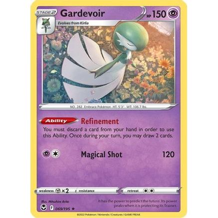 Gardevoir 69/195 - SWSH12 Silver Tempest Reverse Holofoil