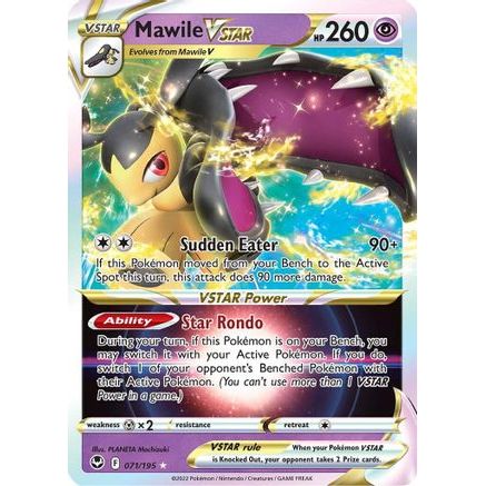 Mawile VSTAR 71/195 - SWSH12 Silver Tempest Holofoil