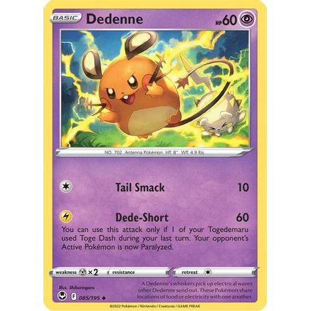Dedenne 85/195 - SWSH12 Silver Tempest