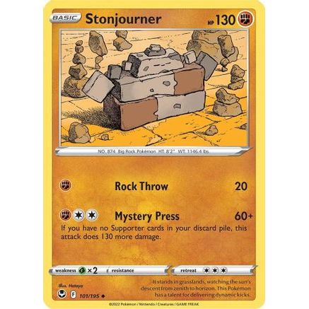 Stonjourner 101/195 - SWSH12 Silver Tempest