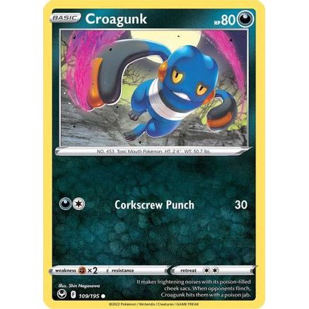 Croagunk 109/195 - SWSH12 Silver Tempest