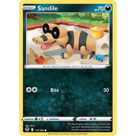 Sandile 111/195 - SWSH12 Silver Tempest