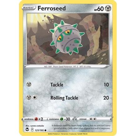 Ferroseed 121/195 - SWSH12 Silver Tempest