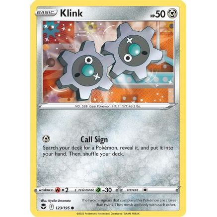 Klink 123/195 - SWSH12 Silver Tempest