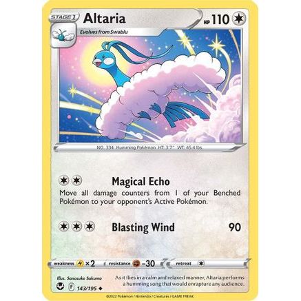 Altaria 143/195 - SWSH12 Silver Tempest