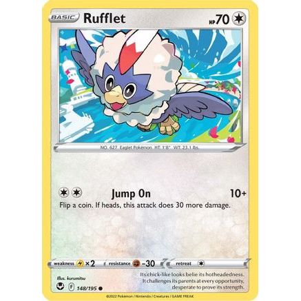 Rufflet 148/195 - SWSH12 Silver Tempest