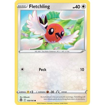 Fletchling 150/195 - SWSH12 Silver Tempest