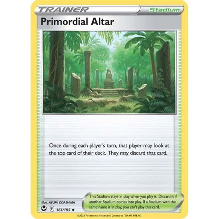 Primordial Altar 161/195 - SWSH12 Silver Tempest Reverse Holofoil