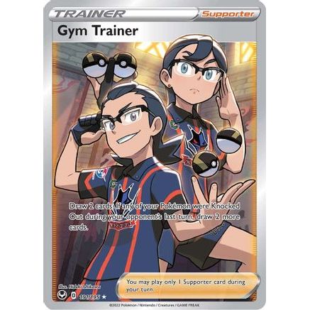 Gym Trainer (Full Art) 191/195 - SWSH12 Silver Tempest Holofoil