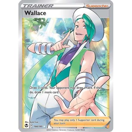 Wallace (Full Art) 194/195 - SWSH12 Silver Tempest Holofoil