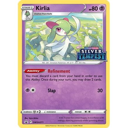 Kirlia - SWSH271 (Prerelease) SWSH271/307 - SWSH Sword & Shield Promo Cards Holofoil
