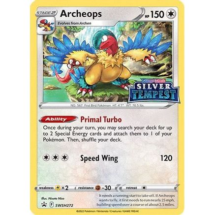 Archeops - SWSH272 (Prerelease) SWSH272/307 - SWSH Sword & Shield Promo Cards Holofoil